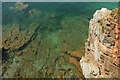 Cliff and rocks, Shoalstone Beach