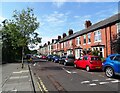 Terraced houses on Ilford Road