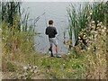 Young angler, Faversham Lakes Country Park