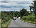 South along the B4555 towards Highley