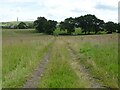 Farm track off the A523