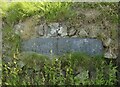 Old Milestone by B4413/B4417 junction, Penygroeslon