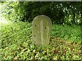 Old Milestone by Old Sealand Road, Sealand Parish