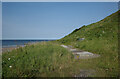 Sewer access hatches above Hazel Grove, Saltburn-by-the-Sea