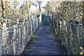 Footpath by railway