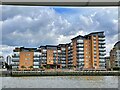 Riverside apartments in the Isle of Dogs