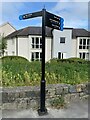 Fingerpost at the junction of Beach Road and Garth Road, Bangor