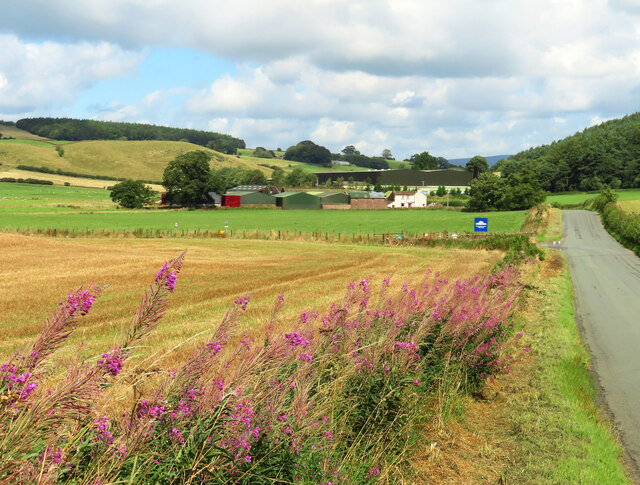 Low Plains Farm view © Mary and Angus Hogg :: Geograph Britain and Ireland