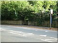 Bus stop on the A41 Wergs Road