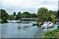 River Thames : weir, Bray Lock