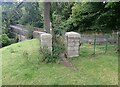 Gate for footpath at Read Old Bridge