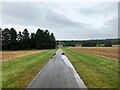 Driveway to Harlaxton Manor