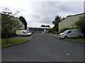 Parked-up delivery vans on Stafford Park 17