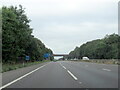 Mossey Green Way overbridge on the M54 westbound