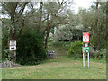 Signs at The Angling Lake, Dearne Valley Country Park, Barnsley