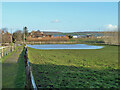 Flooded field, Goodnestone