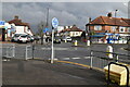 Mini-roundabout, Priory Rd