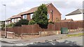 Houses on east side of St Stephens Road at Carr Hill Avenue junction