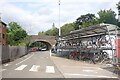 Bridge and Bike Shed, Liphook Station