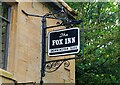 The Fox Inn (2) - sign, Great Barrington, Glos