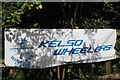 Kelso Wheelers Club Banner at Kelso