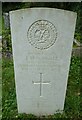 Holy Trinity, North Tidworth: CWGC grave (ii)