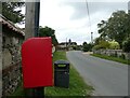 Post box in Upper Woodford