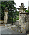 Gate piers, Church Street, Bath