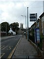 First glimpse of the cathedral from Military Road