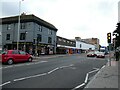 Traffic lights on the A28