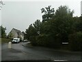 Kennards Lane into housing estate, Southdown Park