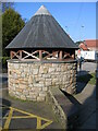 Circular shelter in Mount Pleasant, Conwy