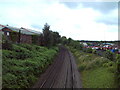 Railway west of Engine Lane, Lye