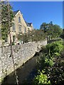 Factory Brook flowing past Great House