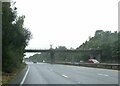 A247 bridge over A3 at Burntcommon