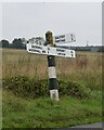 Direction Sign – Signpost west of Gautby village