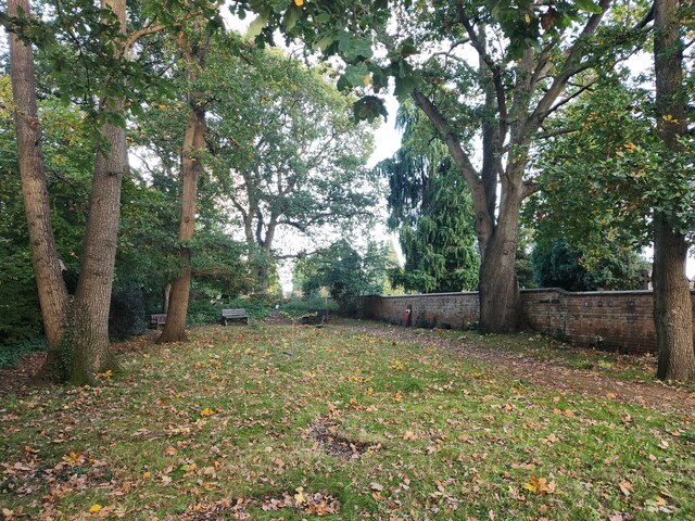 St Peter, Frimley: The Memorial Garden © Basher Eyre cc-by-sa/2.0 ...