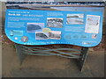 Close-up view of Interpretation Panel Two on Minehead Sea Front