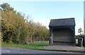 Bus shelter on Maldon Road, Smythe