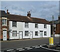 Whitewashed terrace, Southwold