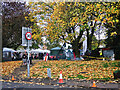 Halloween outdoor market in Carnbroe