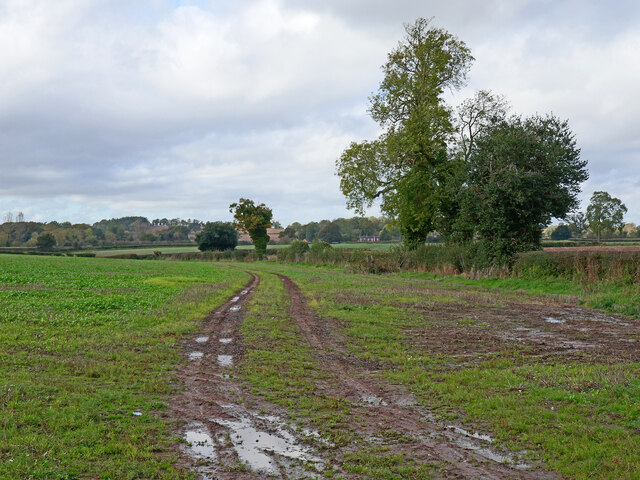 Shropshire farmland north-east of... © Roger D Kidd cc-by-sa/2.0 ...