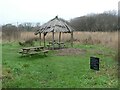 Picnic benches, Seaton Wetlands