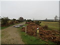 Dismantled railway near Burley