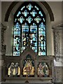 Reredos and east window