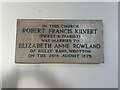 Kilvert plaque