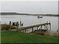 Jetty on Christchurch Harbour