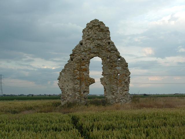 Ruined church (Midley, Romney Marsh, Kent)