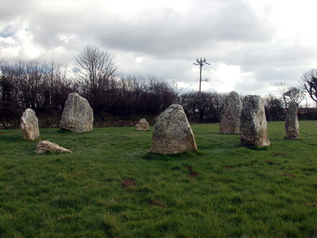 Duloe Stone Circle © Alan Simkins :: Geograph Britain and Ireland