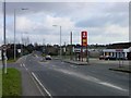 Junction of Oak Lane and Spade Lane with A2